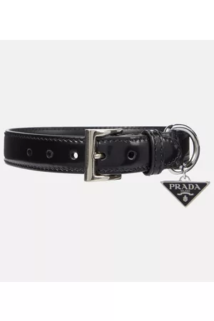 Prada Hundehalsband aus Leder