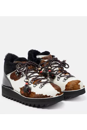 Alanui Plateau-Sneakers Capri aus Leder