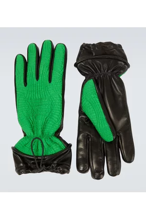 Bottega Veneta Handschuhe mit Leder