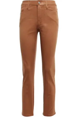 Frame Cropped Straight Jeans Le High