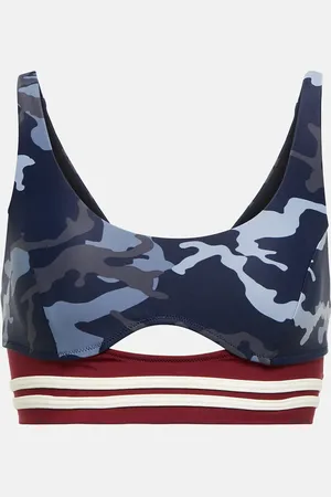 The Upside Bedruckter Sport-BH Marine Bailey