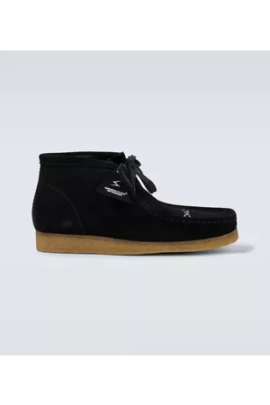 Clarks X Undercover Ankle Boots Wallabee aus Veloursleder
