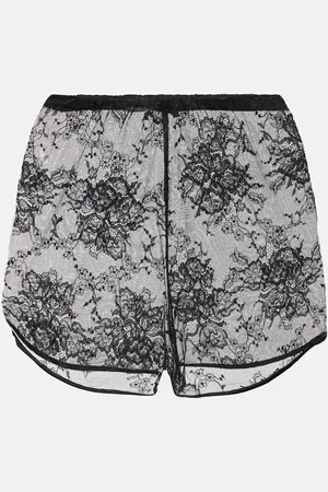Oseree Oséree Shorts aus Spitze