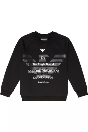 Emporio Armani Bedrucktes Top aus Baumwoll-Jersey