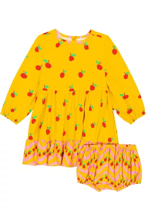 Stella McCartney Baby Set aus Kleid und Höschen aus Twill