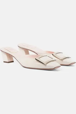 Roger Vivier Mules Belle Vivier 45 aus Lackleder