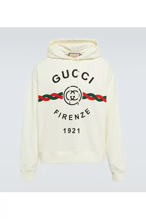 Gucci Herren Sweatshirts - Oversize-Hoodie aus Baumwolle