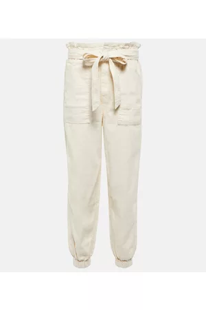Ralph Lauren Hose aus Leinen und Baumwolle