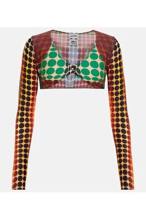 Jean Paul Gaultier Cropped-Top aus Mesh