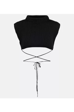 Jean Paul Gaultier Cropped-Top aus Wolle