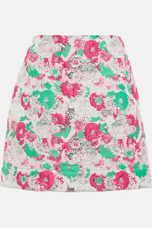 Ganni Minirock aus Jacquard