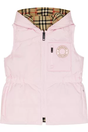 Burberry Daunenweste mit Kapuze