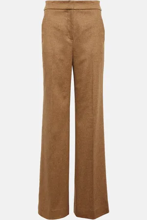 VERONICA BEARD High-Rise-Hose aus einem Wollgemisch