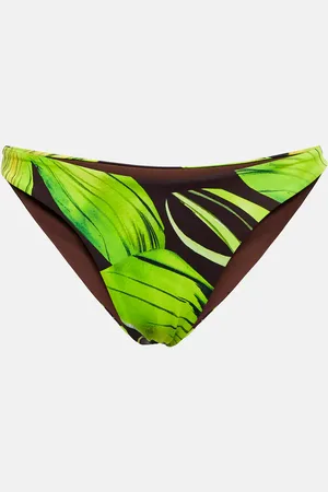 Louisa Ballou Bedrucktes Bikini-Höschen Scoop