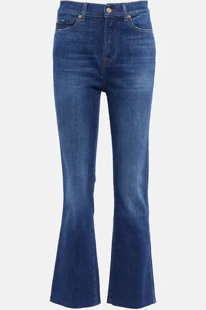 7 for all Mankind High-Rise Jeans Slim Kick