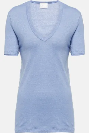 Marant Etoile T-Shirt Kranger aus Leinen