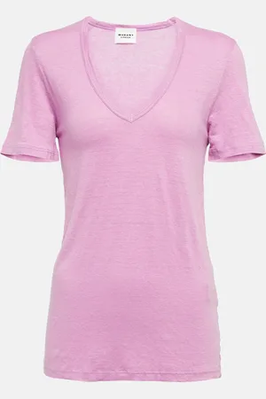 Marant Etoile T-Shirt Kranger aus Leinen