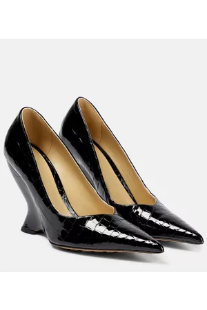 Bottega Veneta Wedge-Pumps Punta aus Leder