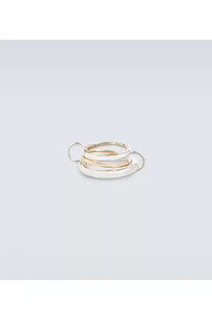 SPINELLI KILCOLLIN Ring Amaryllis aus Sterlingsilber und 18kt Gelbgold