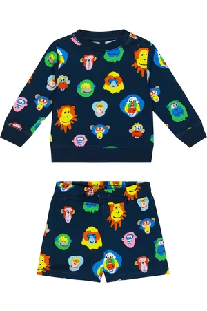 Stella McCartney Baby Set aus Sweatshirt und Shorts