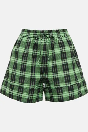 Ganni Shorts aus Seersucker