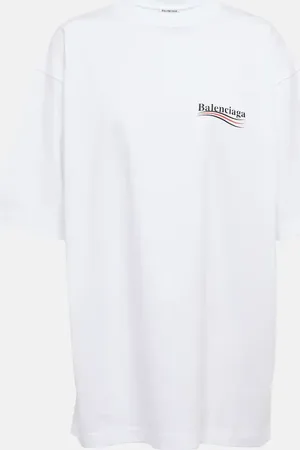 Balenciaga T-Shirt Political Campaign aus Baumwolle