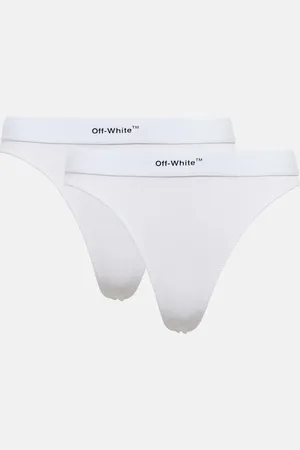 OFF-WHITE Set aus zwei Höschen aus Baumwolle