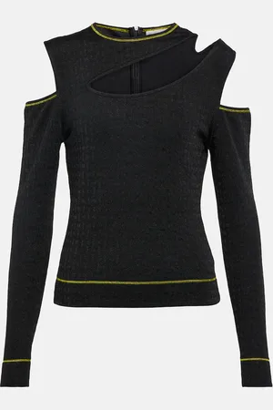 Ganni Top aus Jersey