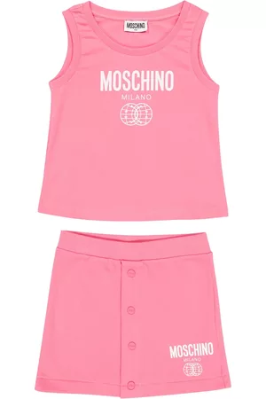 Moschino Mädchen Shirts - Set aus T-Shirt und Minirock