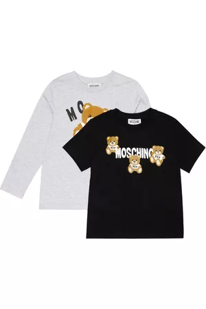 Moschino Set aus zwei T-Shirts aus Baumwolle
