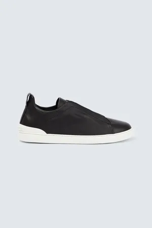 Ermenegildo Zegna Sneakers Triple Stitch aus Leder