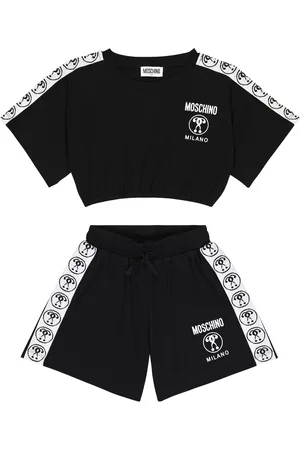 Moschino Cotton-blend jersey T-shirt and shorts set