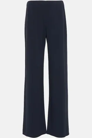 Vince High-Rise-Hose aus Crêpe
