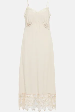 Simone Rocha Slipdress aus Crêpe de Chine