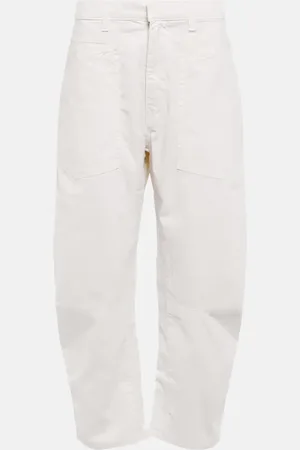 NILI LOTAN Hose Shon aus Twill