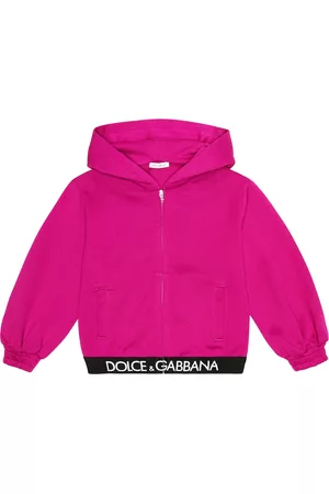 Dolce & Gabbana Mädchen Sweatjacken ohne Kapuze - Baby Kapuzenjacke aus Baumwolle