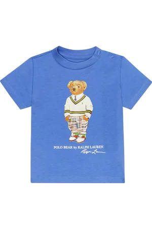 Ralph Lauren Baby T-Shirt Polo Bear aus Baumwolle