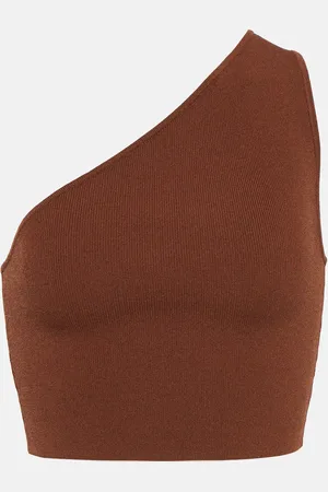 Staud Cropped-Top Lexi aus Rippstrick