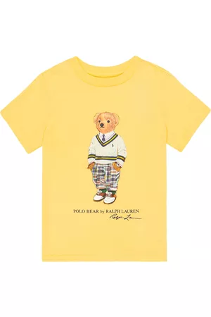 Ralph Lauren Jungen Poloshirts - T-Shirt Polo Bear aus Baumwolle