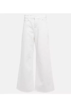 7 for all Mankind Mid-Rise Wide-Leg Jeans Zoey