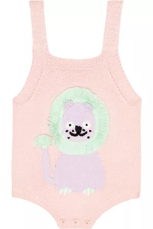 Stella McCartney Baby Body aus Baumwolle und Wolle