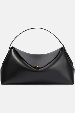 Totême Tote T-Lock Medium aus Leder