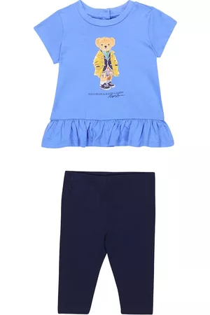 Ralph Lauren Baby Set Polo Bear aus T-Shirt und Leggings