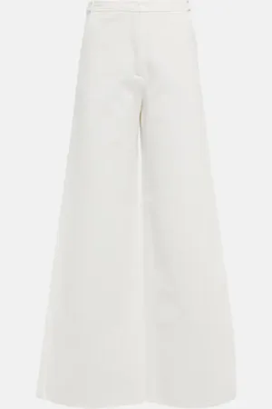 Loro Piana High-Rise Wide Jeans