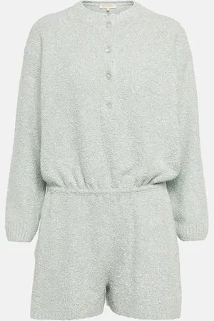 Loro Piana Playsuit aus Seiden-Bouclé
