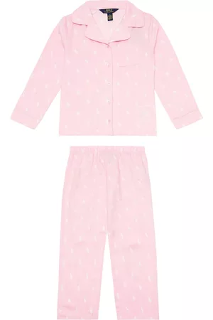 Ralph Lauren Mädchen Schlafanzüge - Bedruckter Pyjama aus Jersey