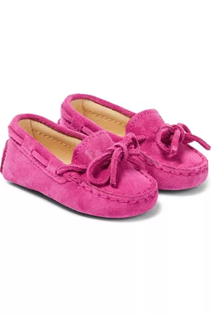 Tod's Baby Mokassins Gommino aus Veloursleder