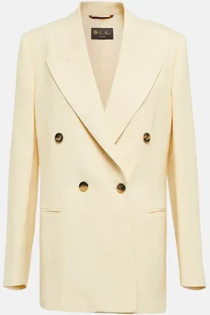 Loro Piana Blazer aus Leinen und Wolle