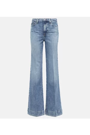 7 for all Mankind Mid-Rise Straight Jeans
