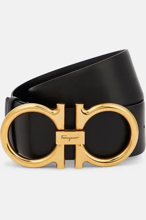 Salvatore Ferragamo Gürtel Gancini aus Leder